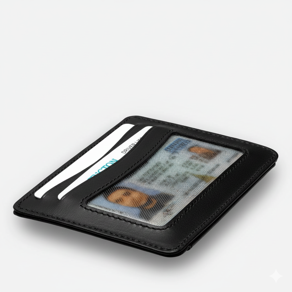 Handmade Slim Leather Card Holder